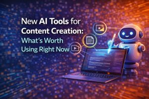 New AI Tools for Content Creation: What’s Worth Using Right Now