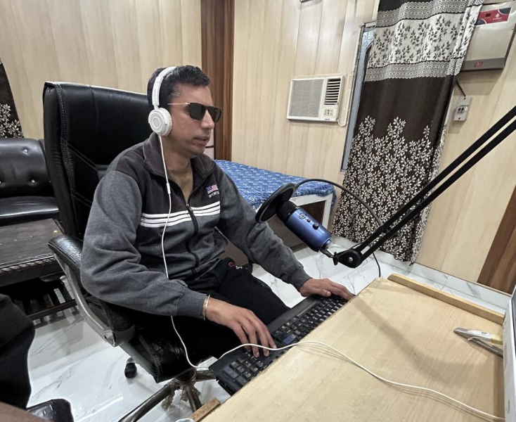 An Online Radio Station Giving Voice to India&rsquo;s Visually Impaired.